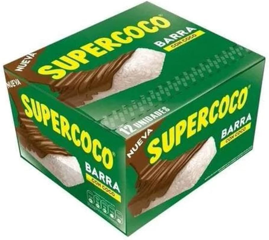 SUPERCOCO BARRA CON CHOCOLATE X12 UNDS